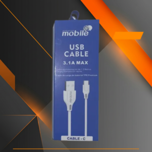 Cable Tipo C Protection Mobile 1.2m 3.1A TPE