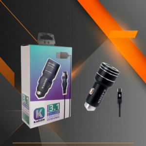 Cargador Auto Karsen V8 12V 3.1A
