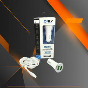 Cargador Auto Only Quick V8 12V 3.1A