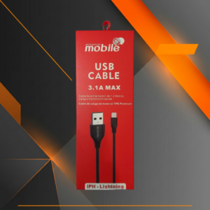 Cable Protection Mobile Lightning 1.2m 3.1A TPE